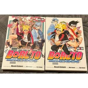 2 Boruto: Naruto Next Generations Vol.1,3 Paperback by Kodachi Ukyo Very Good